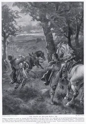 Der Tod von Wilhelm Rufus, 1100 n. Chr., 1920er Jahre